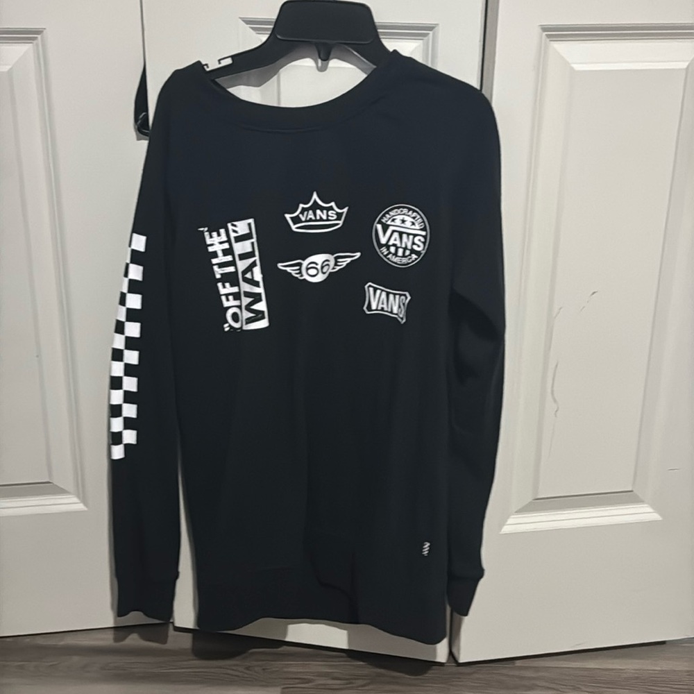 Vans Black and White Sweater